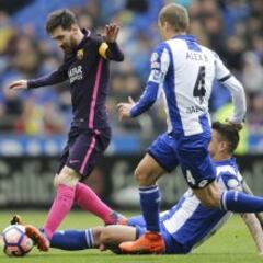 Deportivo-Barcelona en imágenes