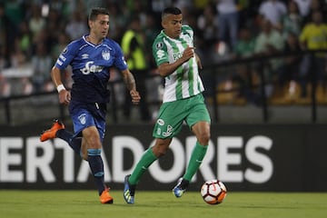 Con gol de Omar Duarte, Nacional venció por la mínima diferencia a Atlético Tucumán, pero no fue suficiente para continuar en la Copa Libertadores, ya que el equipo argentino ganó la ida 2-0 y de esta manera se clasificó a los cuartos de final.