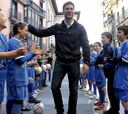 Tolosa se volcó con el homenaje a Xabi Alonso