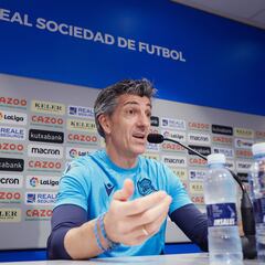 Imanol: “Veo a Kubo comprometido y de txuri-urdin el próximo año”