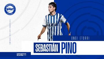 Sebastián Pino llega a Vitoria