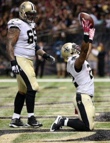 Mark Ingram RB de New Orleans Saints fue una autentica pesadilla para los Cowboys.