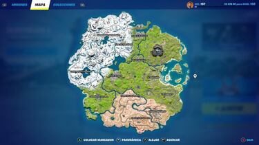 Fortnite: la nieve comienza a derretirse