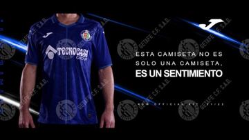 El Getafe presenta la camiseta del 75 aniversario