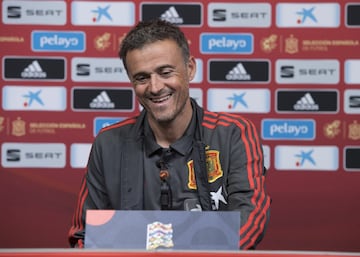 Rueda de prensa de Luis Enrique.