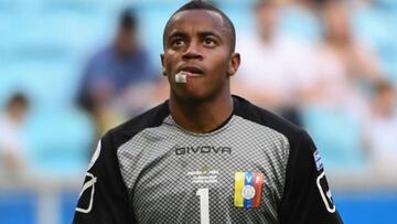 Wuilker Fariñez con la selección venezolana.