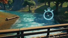 Fortnite: completa la prueba contrarreloj de natación en Alameda Afligida o Castillo Coral