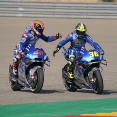 La jerarquía en Suzuki aún no está clara entre Mir y Rins