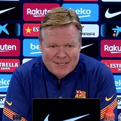 Koeman: "Hay tanta movida con la Superliga que mejor no opinar"