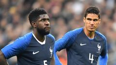 Varane-Umtiti: infierno final