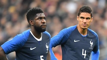 Varane-Umtiti: infierno final