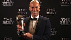 Zinedine Zidane named The Best FIFA Men's Coach 2017