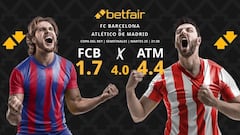 FC Barcelona vs. Atlético de Madrid: horario, dónde ver, pronósticos y cuadro