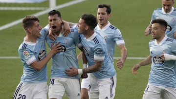 Murillo marcó el segundo gol del Celta en la victoria 2-1 ante el Osasuna.
