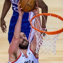 Marc Gasol: "Disfruto cada día que estoy sobre la pista"