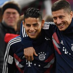 James-Lewandowski: otras duplas de Colombianos en ataque