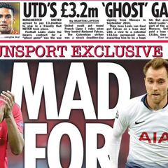 El Madrid prepara 101M€ para fichar a Rashford y Eriksen