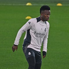 Will Vinícius Júnior play for Real Madrid against Atalanta in the Champions League?