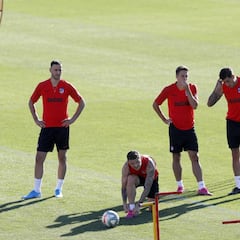 Kalinic no entrenó con el grupo