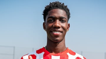 Yaser Asprilla, jugador de Girona