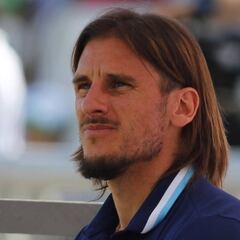 ¿Hincha azul? Beccacece llegó a Avellaneda al duelo de la U