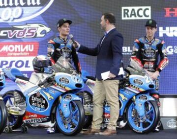 Presentación del equipo motociclista de Estrella Galicia