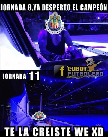 Los 40 memes que no perdonaron la derrota de Chivas