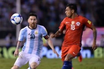 Eliminatorias: Argentina - Chile en imágenes