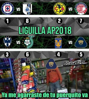 Los memes celebran la llegada de la liguilla del Apertura 2018