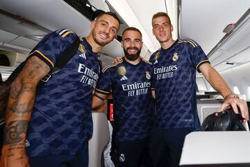 Presentación de la nueva segunda equipación del Real Madrid para la nueva temporada 2023-24.