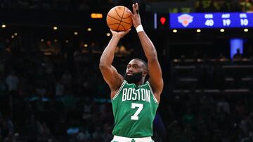 The Boston Celtics star was an unhappy man after his side blew another huge lead in their most recent game.