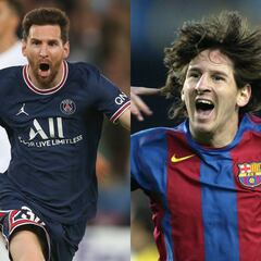 Así han sido los debuts de Lionel Messi con Barcelona, Argentina y PSG