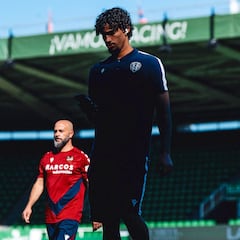 Fabrício da un paso atrás