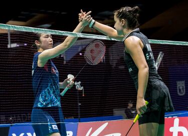 Carolina vuela mazo: a semifinales del Madrid Spain Masters