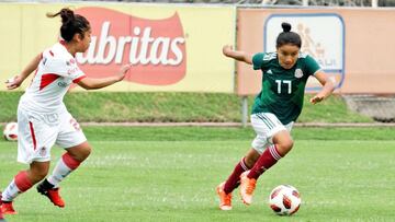 La Selección Mexicana Femenil sub-17 que participará el Mundia de Uruguay de esta categoría, goleó a Toluca 3 - 0 como parte de su preparacío a la justa mundialista.