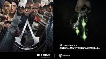Assassin's Creed y Splinter Cell se pasan a la realidad virtual con nuevos juegos para Oculus