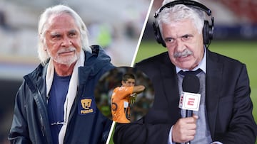 Mejía Barón le responde al ‘Tuca’ por llamar llorón al portero de Pumas
