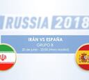 Irán vs. España: la Selección, a por su primer triunfo del Grupo B