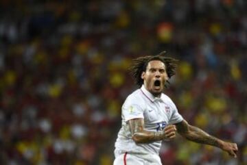 Jermaine Jones empató el partido. 1-1.