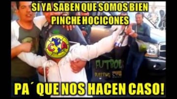 Memes creados por aficonados de Pumas para América