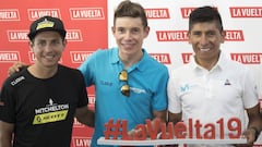 Estaban Chaves, Miguel &Aacute;ngel L&oacute;pez y Nairo Quintana son tres de los once colombianos en La Vuelta
 
 
 
