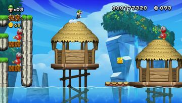 Captura de pantalla - New Super Mario Bros. U - Super Luigi U (WiiU)