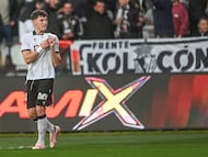 Partido de Liga Hypermotion entre el Burgos CF y el CD Mirandes celebrado en el estadio ‘El Plantío.
Gol de David G
07-03-2026 - RICARDO ORDÓÑEZ