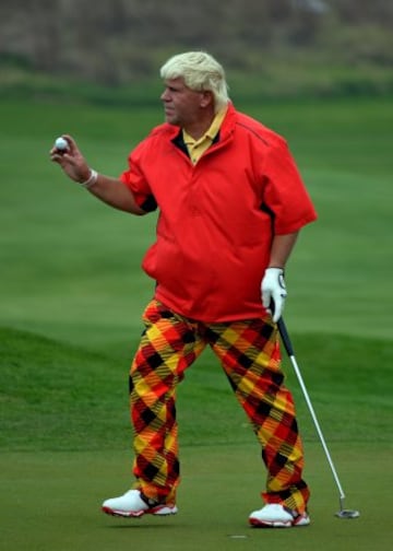 El golfista John Daly y sus extravagantes pantalones