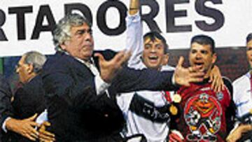 <B>PROTAGONISTA</b>. Osvaldo Domínguez en la final de la Libertadores.