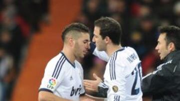 Higua&iacute;n ser&aacute; el titular ante el Valencia en detrimento de Benzema.