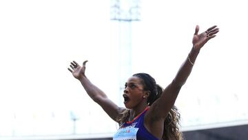 Caterine Ibargüen molesta por la decisión de la IAAF
