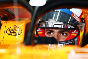 Carlos Sainz: "Tengo mi parte de culpa en este McLaren"