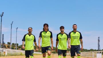 Segunda equipación del Betis.