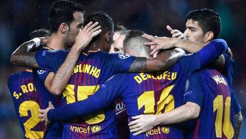 Barcelona 3-1 Olympiacos Champions League: match report, goals, action